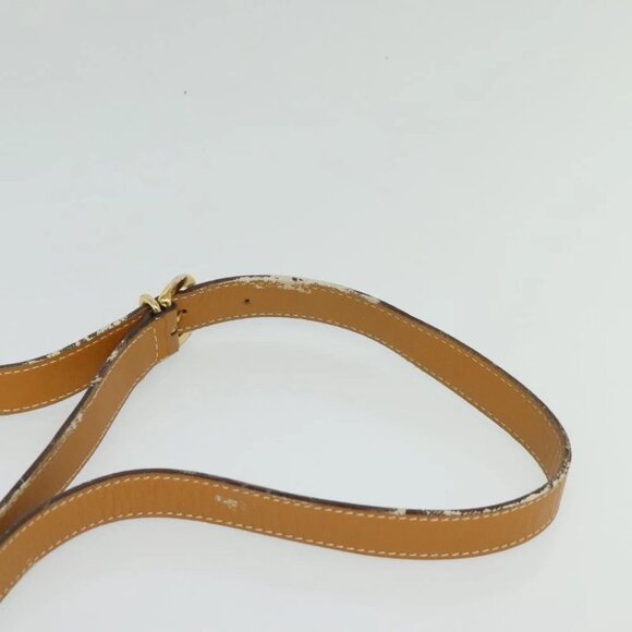 GUCCI Shoulder Bag PVC Brown Gold 001 084 1304 Auth ep9857 - Picture 3 of 13